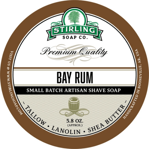 Koleksioni i Rrojes Stirling Soap Co. Bay Rum