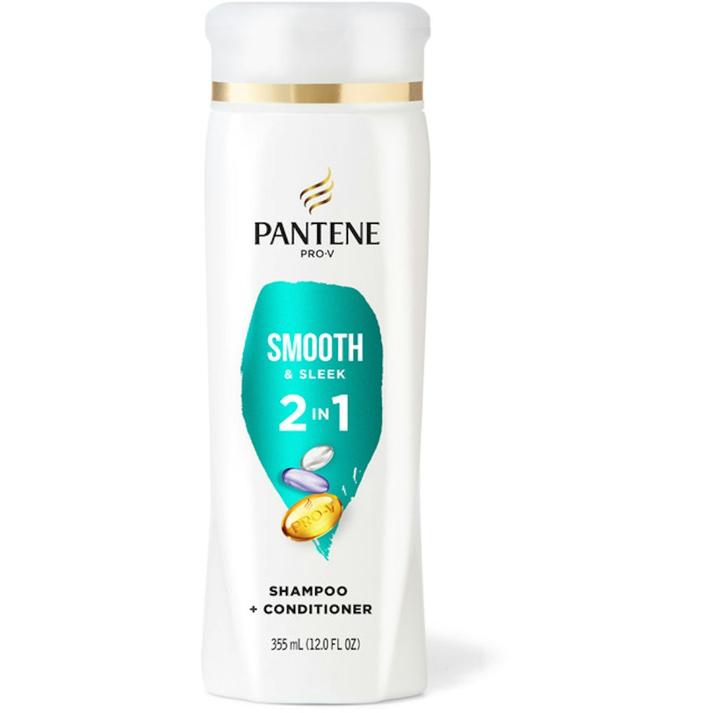 Shampo dhe Balsam 2 në 1 Pantene Smooth & Sleek 354 ml