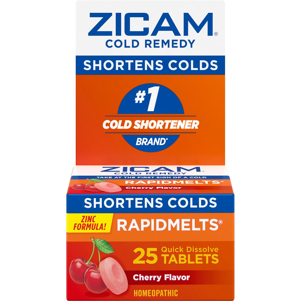 Zicam Cold Remedy me Shije Qershie RapidMelts Tableta Shpejt Tretëse