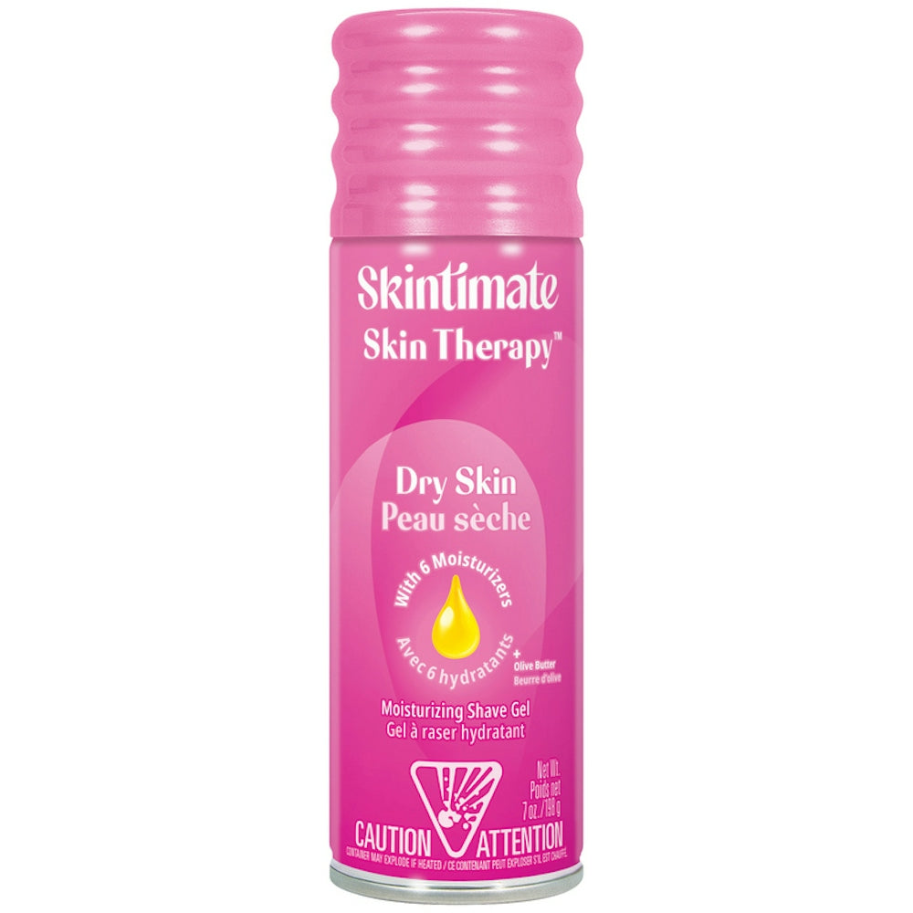 Skintimate Skin Therapy Trockener Feuchtigkeitsrasiergel – 7 Unzen