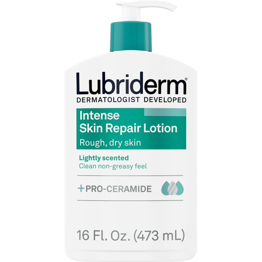 Lubriderm Intense Skin Repair Lotion mit Pro-Ceramid & Vitamin E – 473 ml Pumpspender