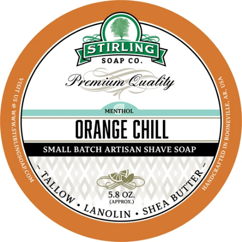 Stirling Soap Co. Orange Chill Rasierkollektion