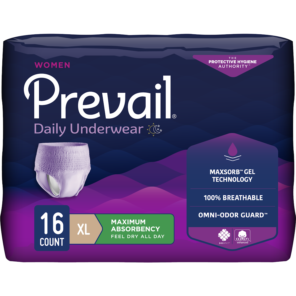 Prevail Daily Unterwäsche Damen Maximale Saugfähigkeit X-Large 4x16 St.
