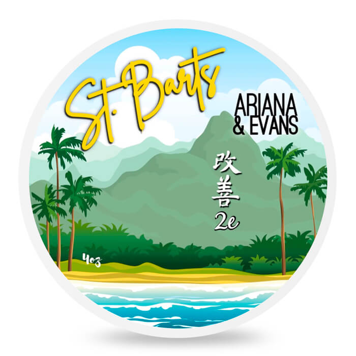 Ariana & Evans St. Barts Rasierseife 4 Oz