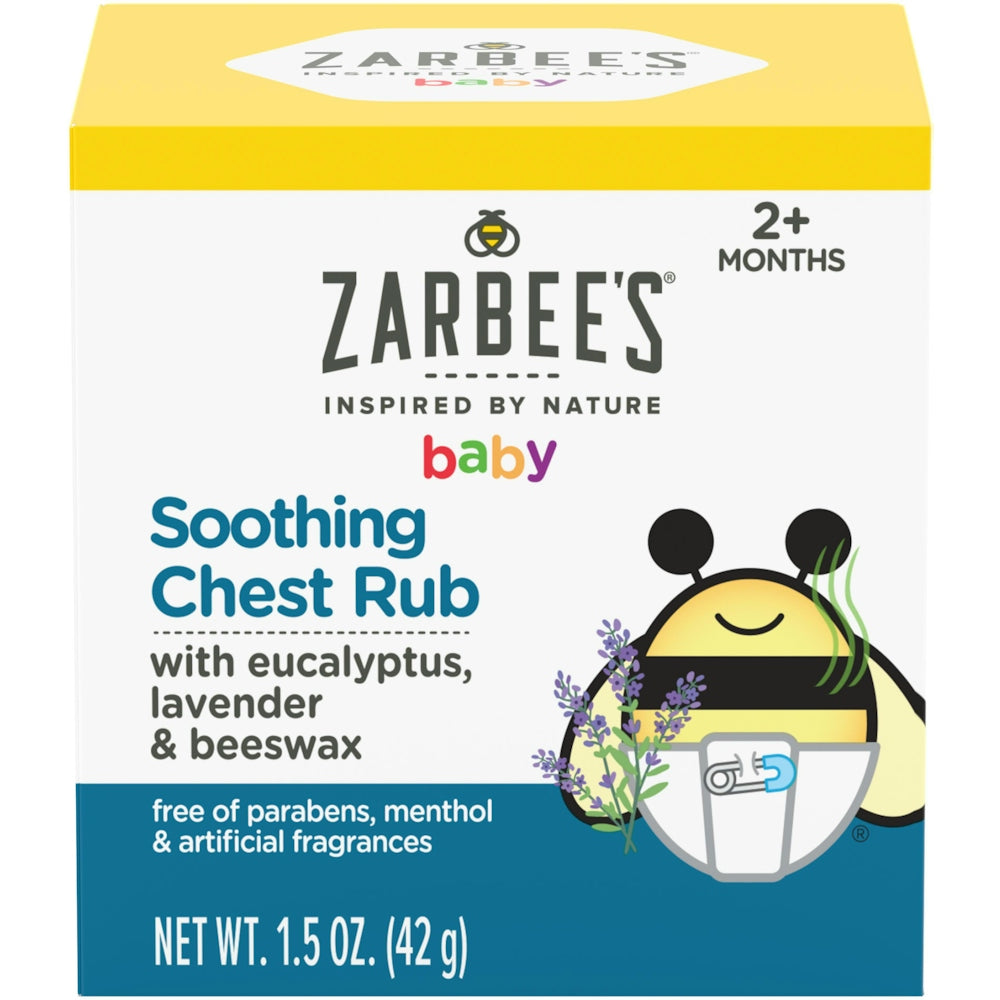 Zarbee's Balsam Qetësues për Kraharorin e Bebit 1.5 Oz