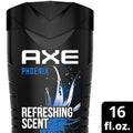 Xhel Dushi Axe Phoenix me Aromë Mente & Rozmarine të Shtypur - 473 ml