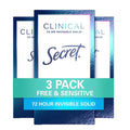Antitranspirant dhe Deodorant i ngurtë i padukshëm Secret Clinical Strength për gratë 1.6oz