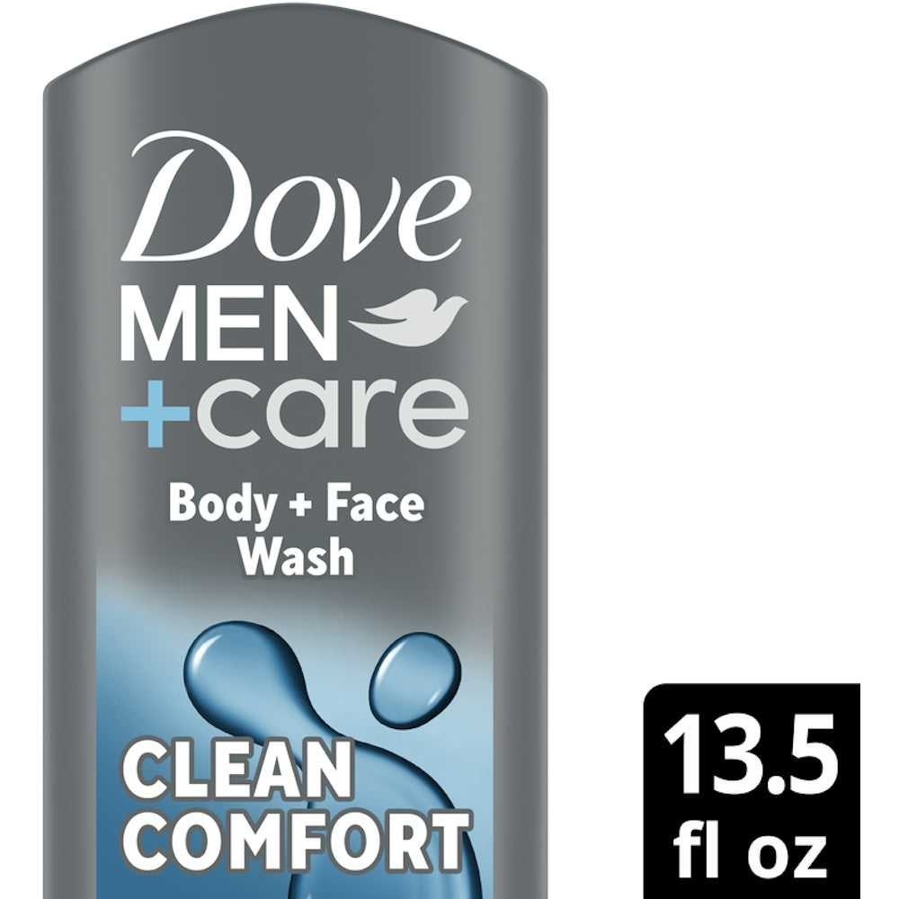 Dove Men+Care Feuchtigkeitsspendendes Clean Comfort Körper- + Gesichtswaschmittel 400 ml