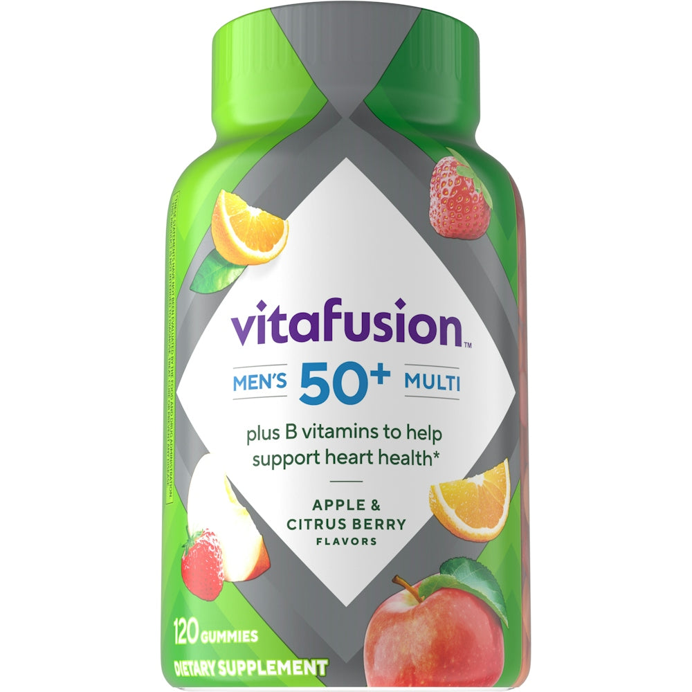 Vitafusion Herren 50+ Tägliche Multivitamin Gummibärchen Vitamine