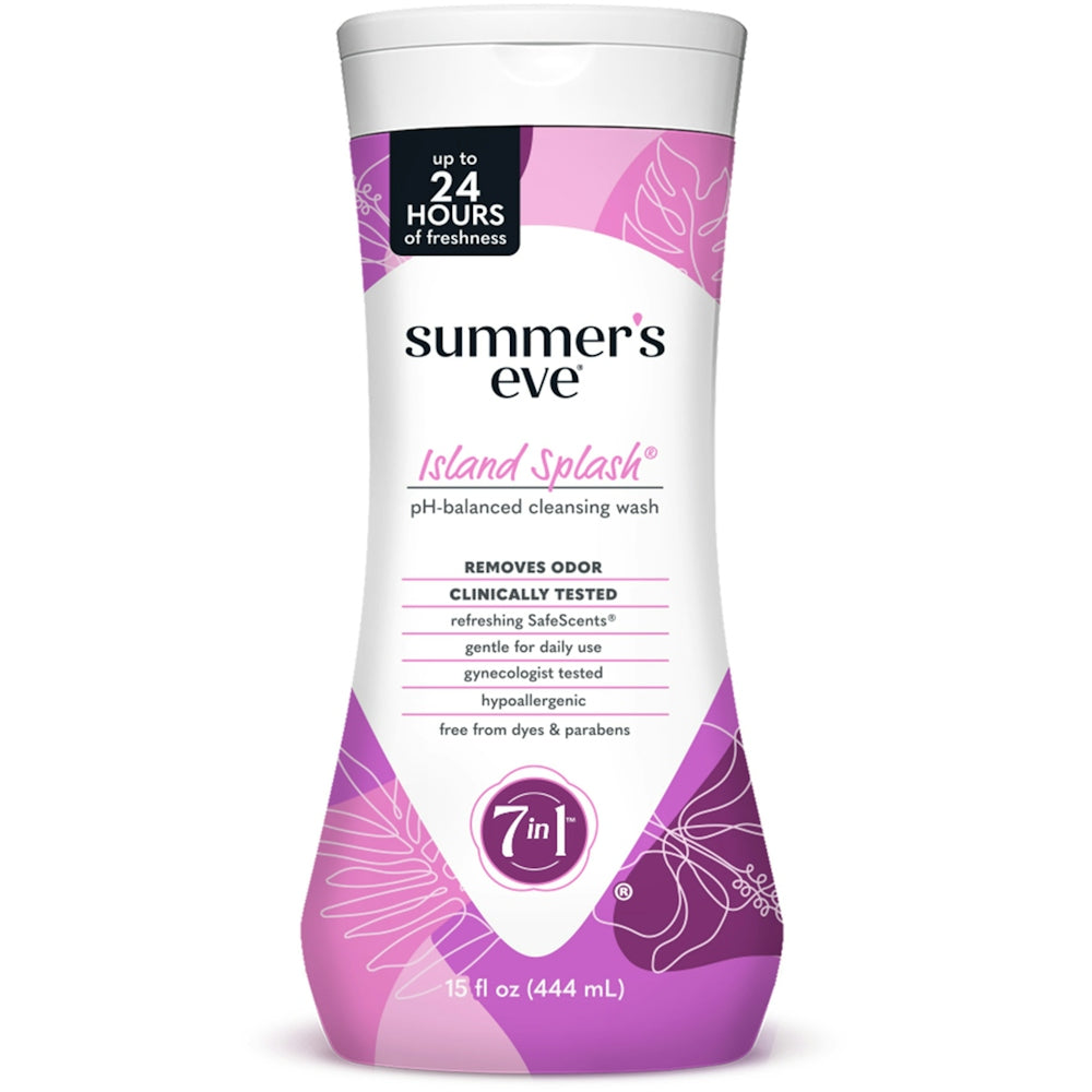 Summer's Eve 5-in-1 Waschgel für empfindliche Haut Island Splash 444ml