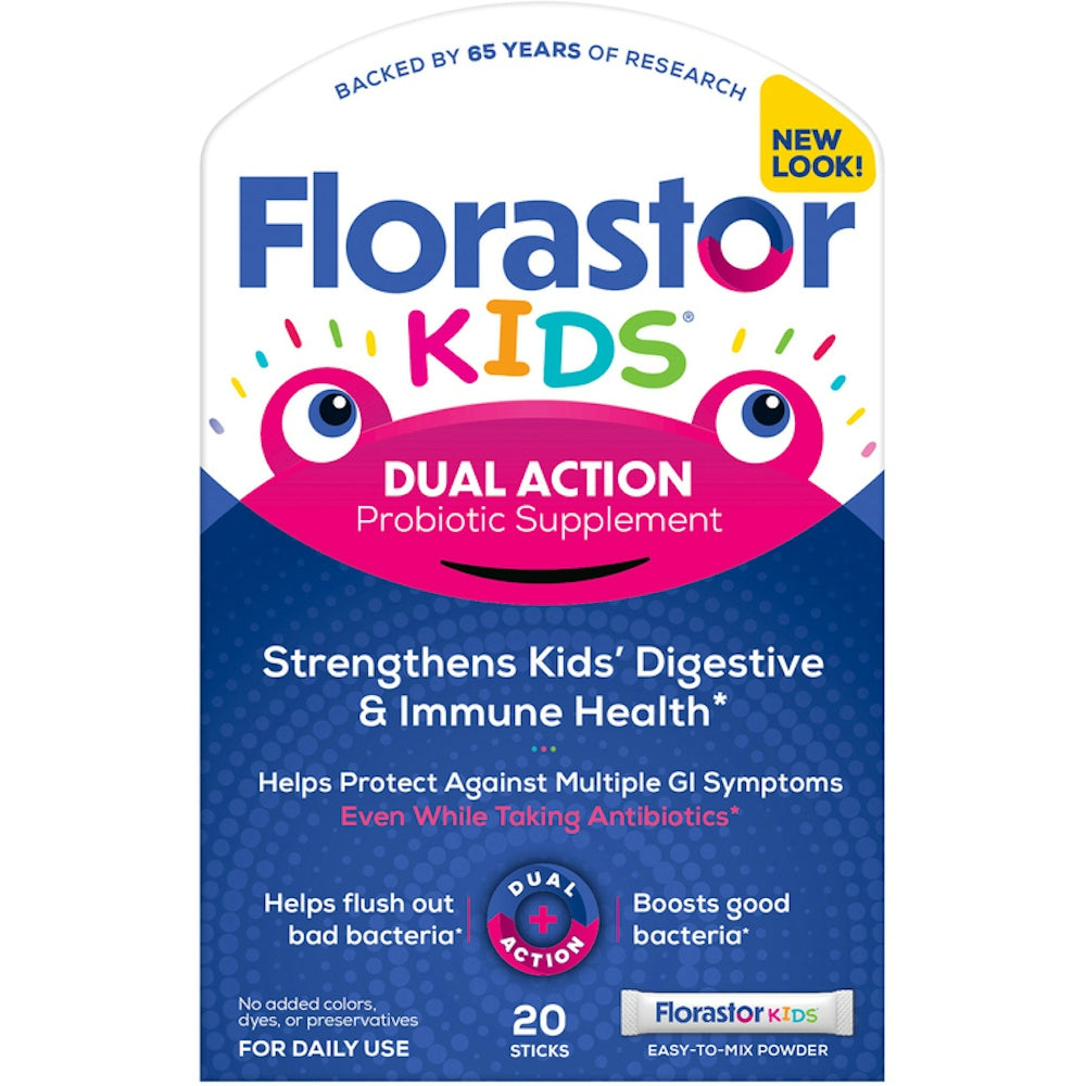 Florastor Kids Tägliche Probiotikum-Ergänzungspäckchen, 250 mg