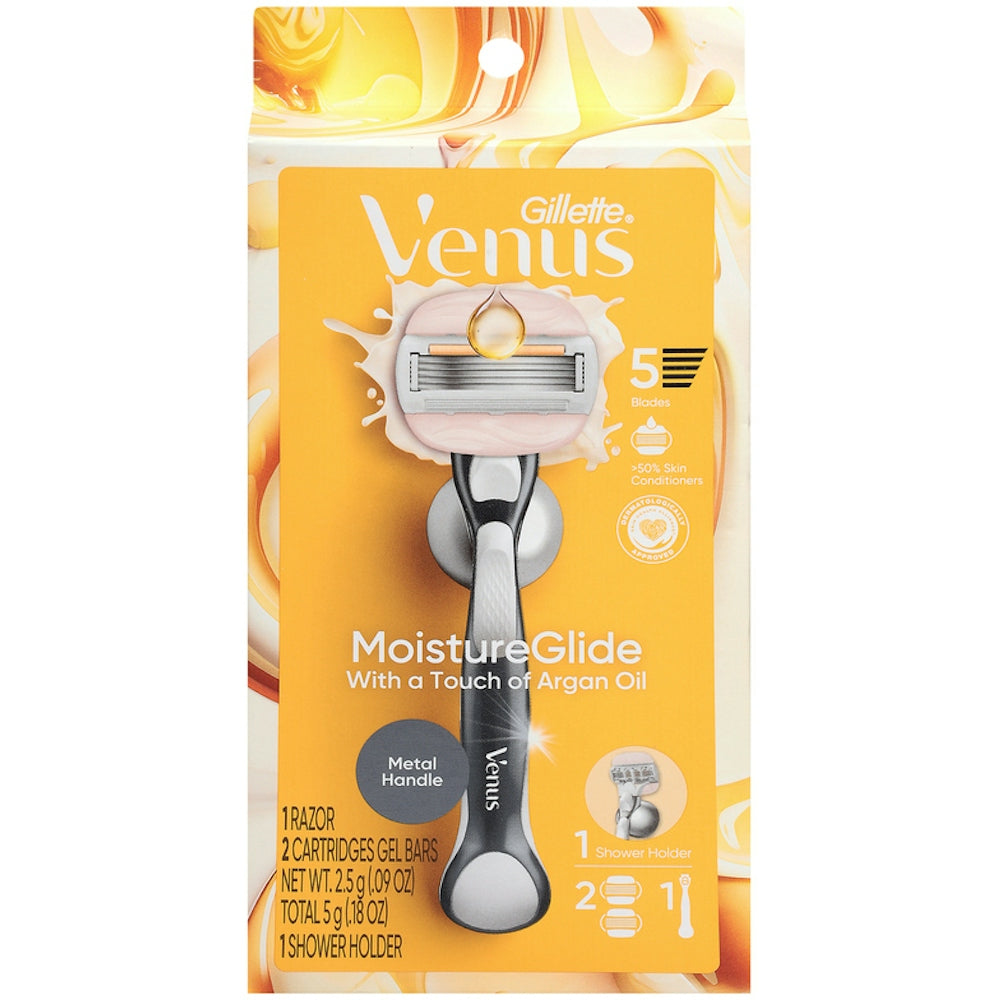 Gillette Venus – Moisture Glide 2Up mit Arganöl Rasierer