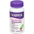 Natrol Sleep, Melatonin, 10 Mg, Shpërbëhet Shpejt, Luleshtrydhe, Tableta