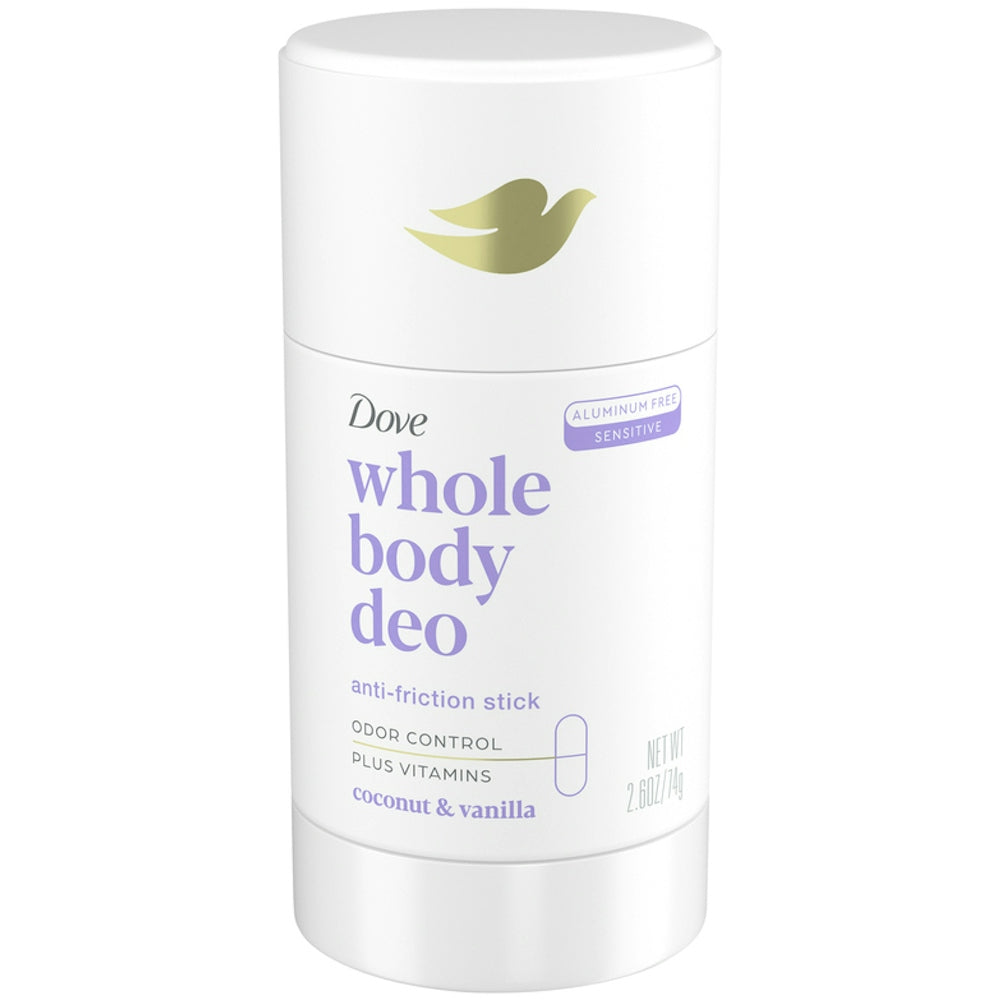 Deodorant Stick për të gjithë trupin Dove Beauty me Kokos dhe Vanilje - 73.7g