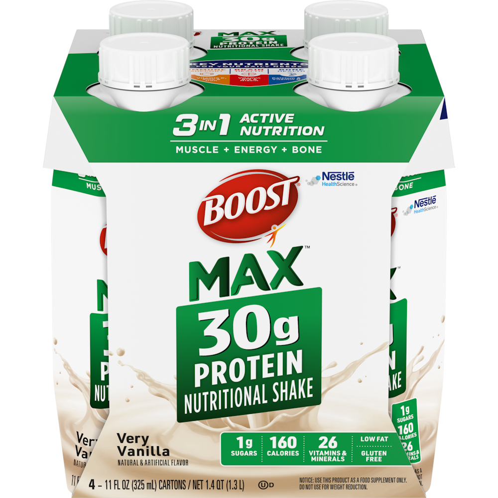 Boost® Max™ 30g High Protein – Sehr Vanille (325 ml)
