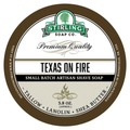 Stirling Soap Co. Texas on Fire Rasierseife im Tiegel 164g