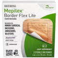 Mepilex Border Flex Lite Fashë ngjitëse me shkumë silikoni e gjithanshme, e gjitha në një, fleksibël 10 cm x 10 cm