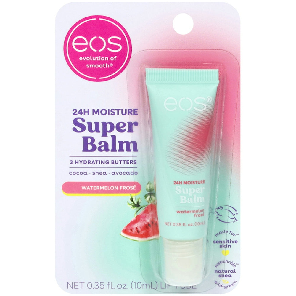 EOS Super Balm, Watermelon Frose, 24 H Feuchtigkeit 10 g
