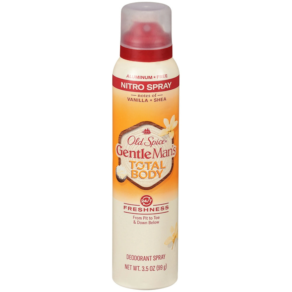 Old Spice Ganzkörper-Deodorant für Männer Spray – Vanille & Shea – 100 g