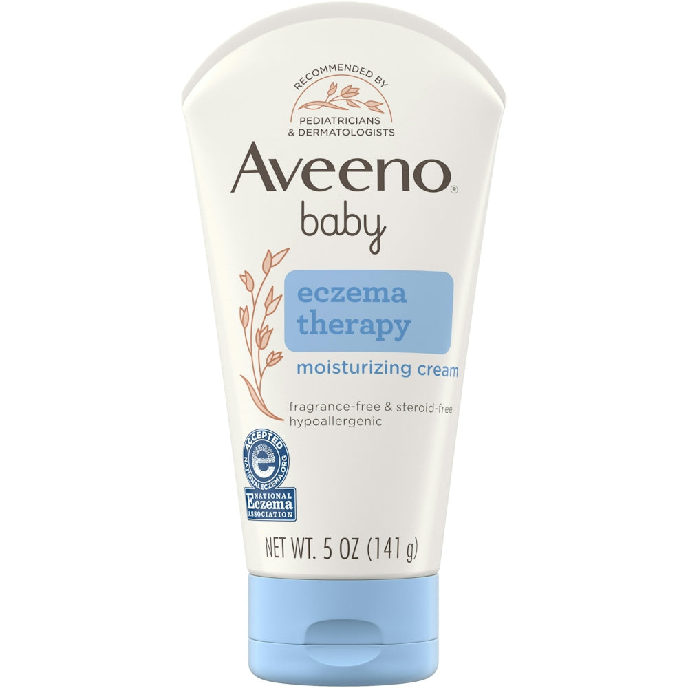 Krem hidratues Aveeno Baby Eczema Therapy për lëkurë të thatë, 141 g