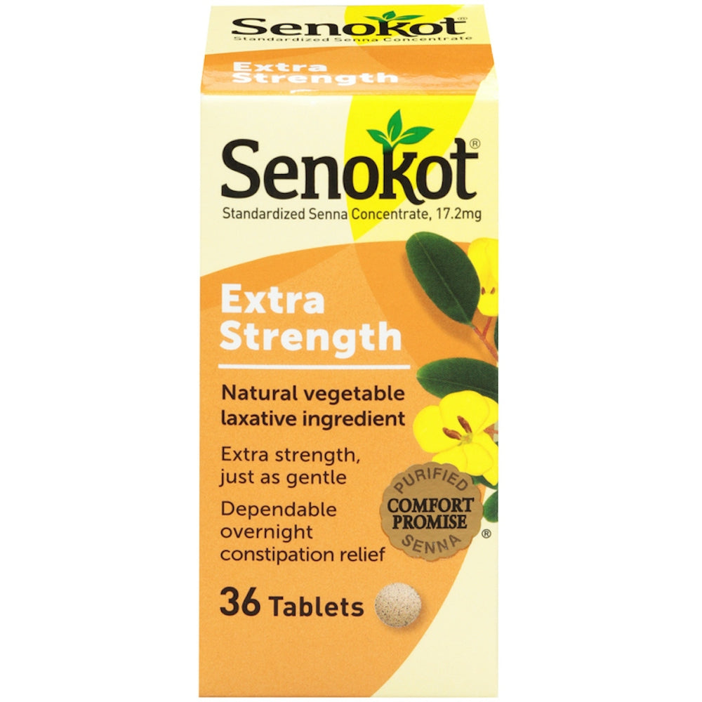 Senokot Extra Stärke Abführmittel auf pflanzlicher Basis in Tablettenform