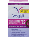 Vagisil Höchstdosierte Anti-Juckreiz-Tücher, 12 einzeln verpackte Tücher