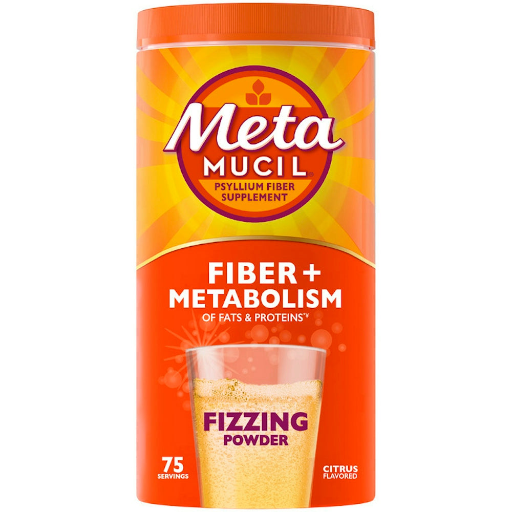 Metamucil Psyllium-Faserergänzung, Zitrusgeschmack 705 g