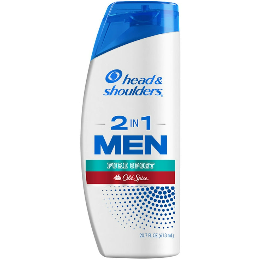 Shampo kundër zbokthit Head and Shoulders Old Spice Pure Sport, 20.7 fl oz (613 ml)