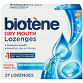 Biotene Mundtrockenheit-Lutschtabletten, zuckerfrei, Atemerfrischer, Erfrischende Minze, 27 Stück
