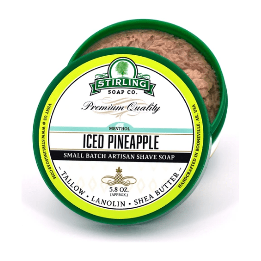 Stirling Soap Co. Iced Pineapple Rasierkollektion