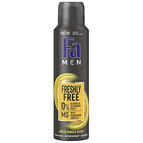 Fa Deo Spray mit Limette & Ingwer-Duft für Männer - 150 ml