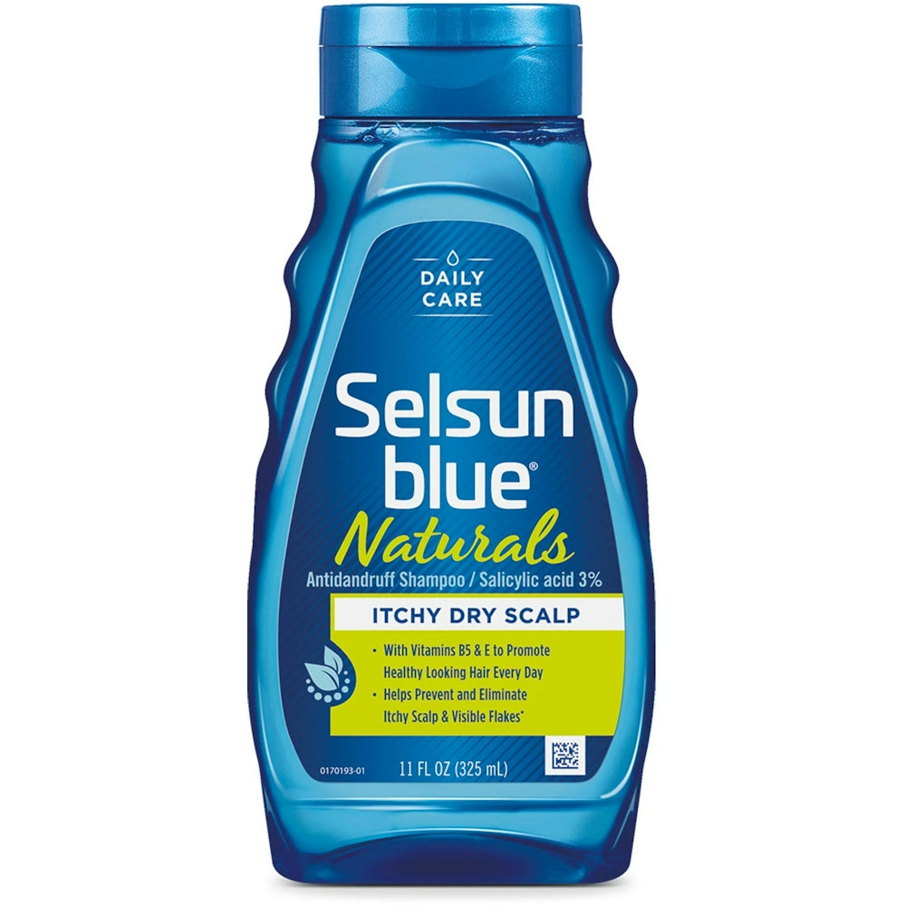 Selsun Blue Naturals Anti-Schuppen-Shampoo, juckende, trockene Kopfhaut – 325 ml