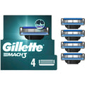 Gillette Mach3 Men's 3-Blade Razor Blades Refills Cartridges