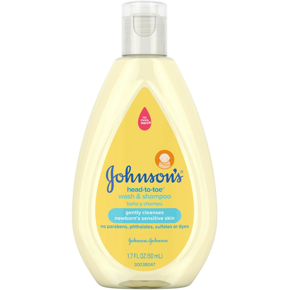 Johnson's HeadtoToe Sanftes Tränenfreies Baby Waschlotion Shampoo Für Babys Empfindliche Haut 170 Oz