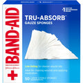 Sfungjerë garze Mirasorb, marka Band-Aid – të mëdha 10 cm x 10 cm (50 copë)