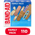 Pako Asortimi me Shirit Ngjitës Band-Aid me Madhësi të Ndryshme Familjare
