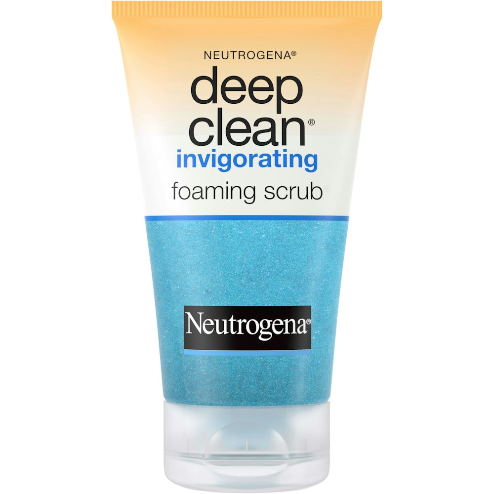 Neutrogena Deep Clean belebendes schäumendes Gel-Gesichtspeeling – 125 ml