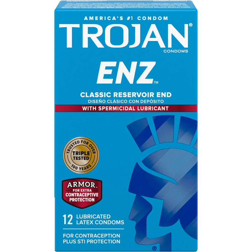 Trojan Spermizid beschichtete Premium-Latexkondome