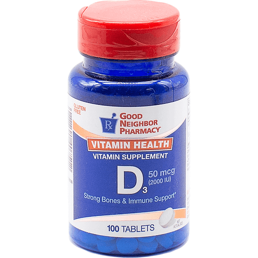 NPG Good Neighbor Pharmacy Vitamina D 2000 IU – 100 Tableta