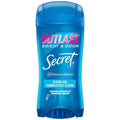 Antitranspirant/Deodorant Secret, plotësisht i pastër, djersë dhe aromë, xhel transparent 2.6 Oz