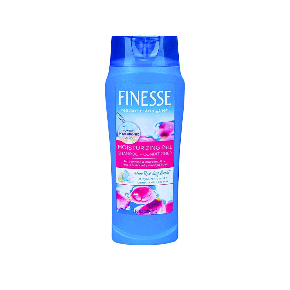 Finesse Feuchtigkeitsspendendes 2-in-1 Shampoo + Spülung 384 ml