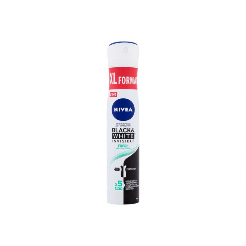 Nivea Black & White Fresh Invisible 48h Deospray 200ml