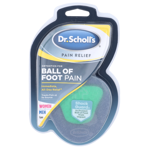 Dr. Scholl’s® Ortezë lehtësuese dhimbjesh për dhimbje të jastëkut të shputës (1 palë)