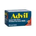 Advil Ibuprofen Qetësues Dhimbjesh/Ulës Ethesh, 200 Mg Tableta të Veshura