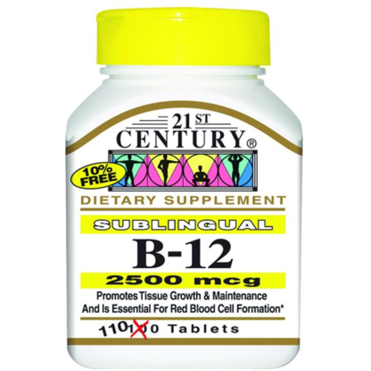 21st Century Vitaminë B-12 2500 Mcg 110 copë