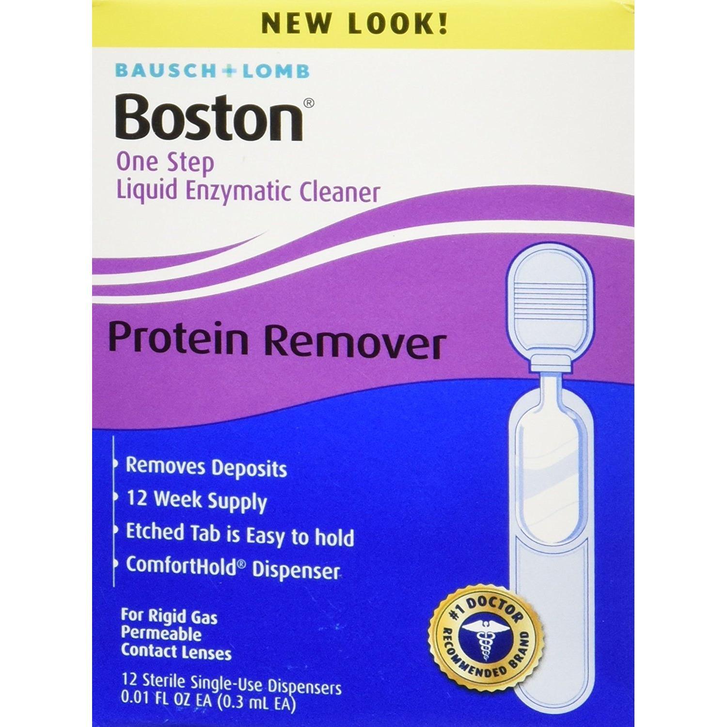 Bausch + Lomb Boston Enzymatischer Reiniger, Flüssig, One Step