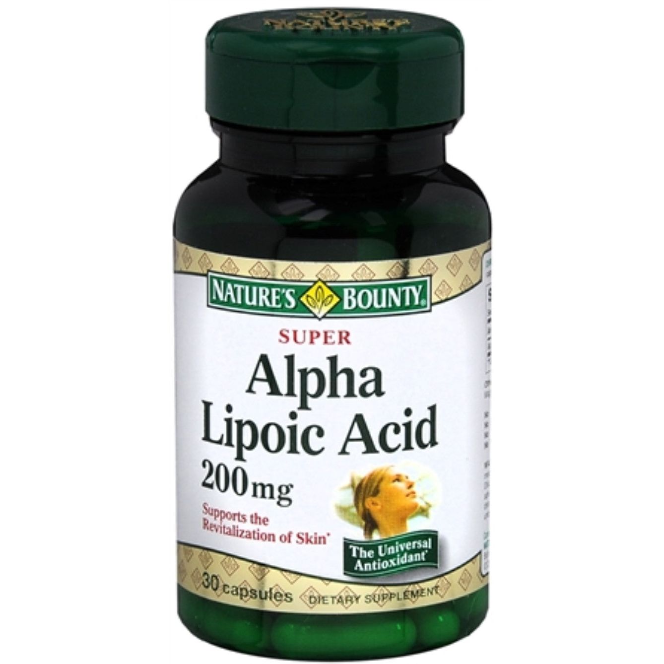Kapsula Super Acidi Alfa Lipoik Nature's Bounty, 200 Mg