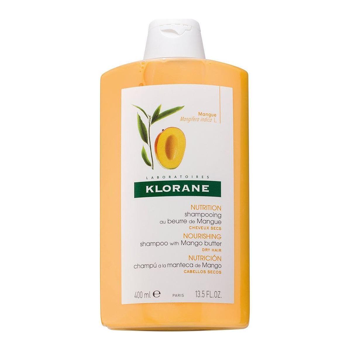 Klorane Shampoo mit Mangobutter, 400 ml