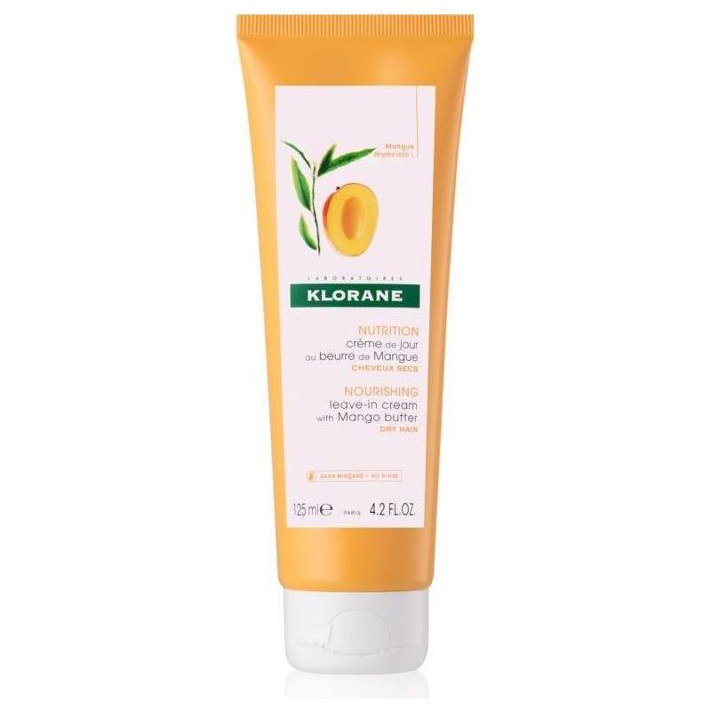 Klorane Haarcreme ohne Ausspülen mit Mangobutter, 125 ml