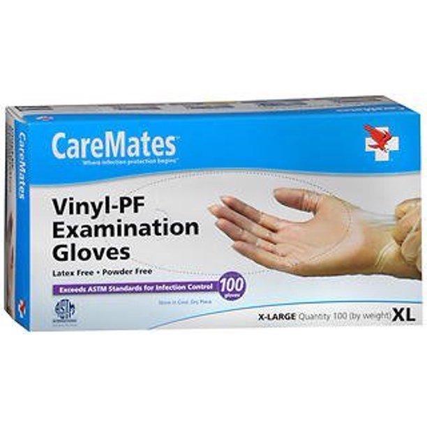 Caremates® Vinyl-Untersuchungshandschuhe – Latexfreier und puderfreier Schutz